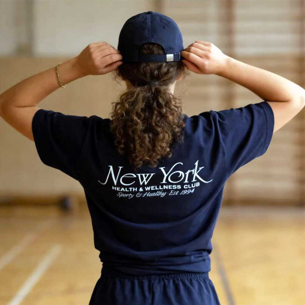 Health Wellness New York - Koszulki damskie w stylu vintage z