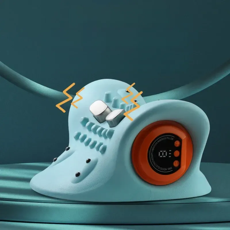 Neck Traction Pillow - Elektryczny masażer szyi z funkcją trakcji,