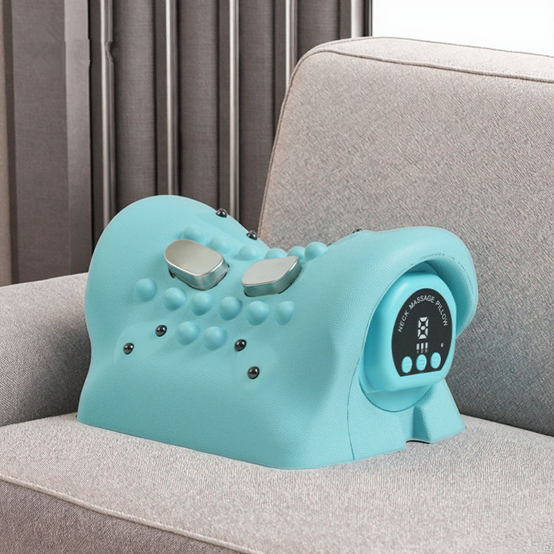 Neck Traction Pillow - Elektryczna podgrzewana poduszka do trakcji szyjnej