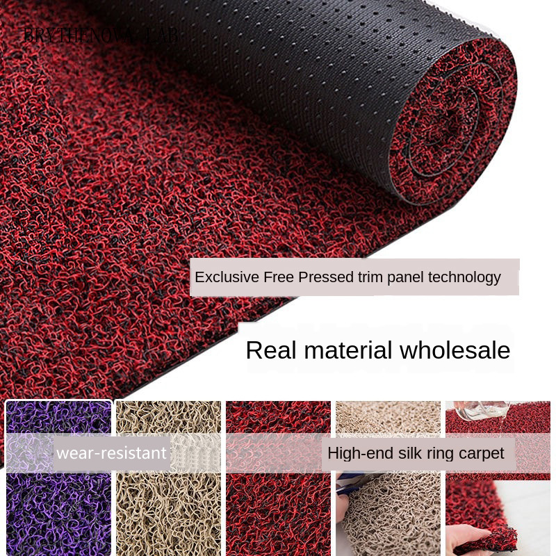 Bamboo Bath Mat - Antypoślizgowa wycieraczka pod drzwi z PVC,