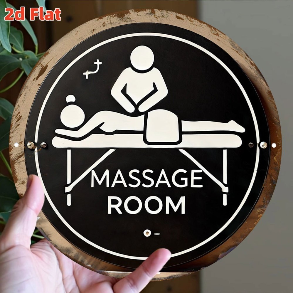 Health Wellness And Spa - Druk 2D płaski, wysokiej rozdzielczości, wodoodporny