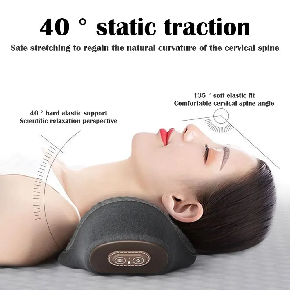 Poduszka do masażu szyi Masaż  – Neck Traction Pillow recenzja i cena