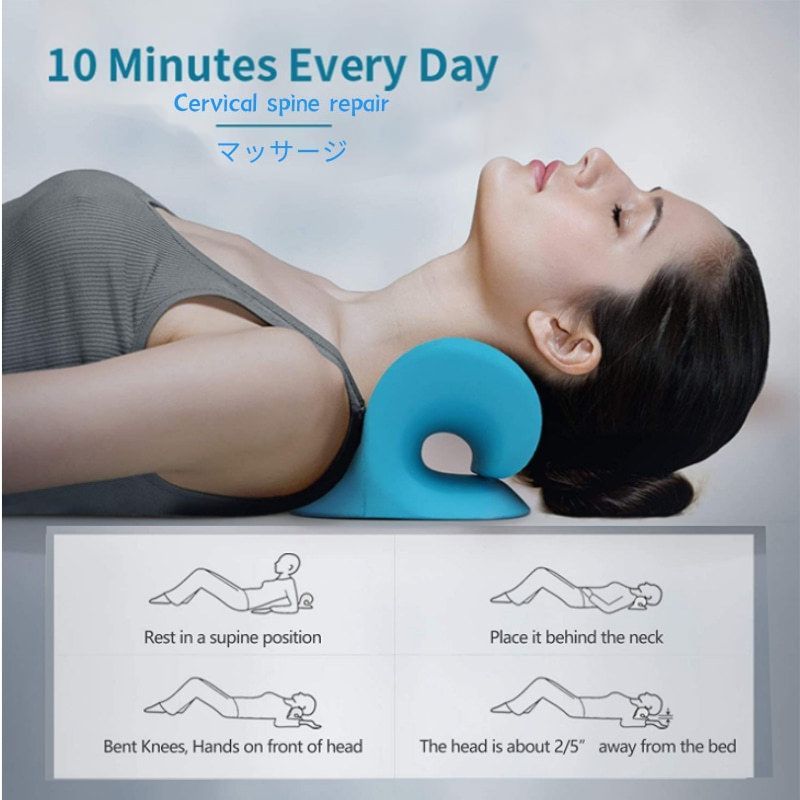 Rozciągacz szyi i ramion Relak – Neck Traction Pillow recenzja i cena