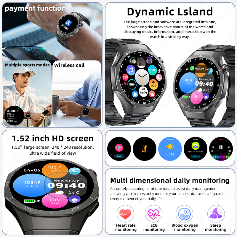 Smartwatch LIGE z EKG dla Andr – Health Wellness Trends 2026 recenzja i cena