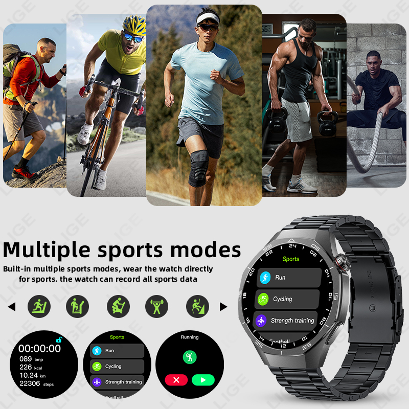 Smartwatch LIGE z EKG dla Andr – Health Wellness Trends 2026 recenzja i cena