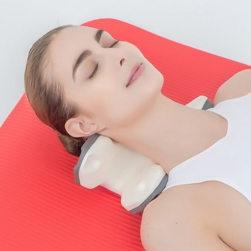 Wodoodporny masażer do masażu  – Neck Traction Pillow recenzja i cena