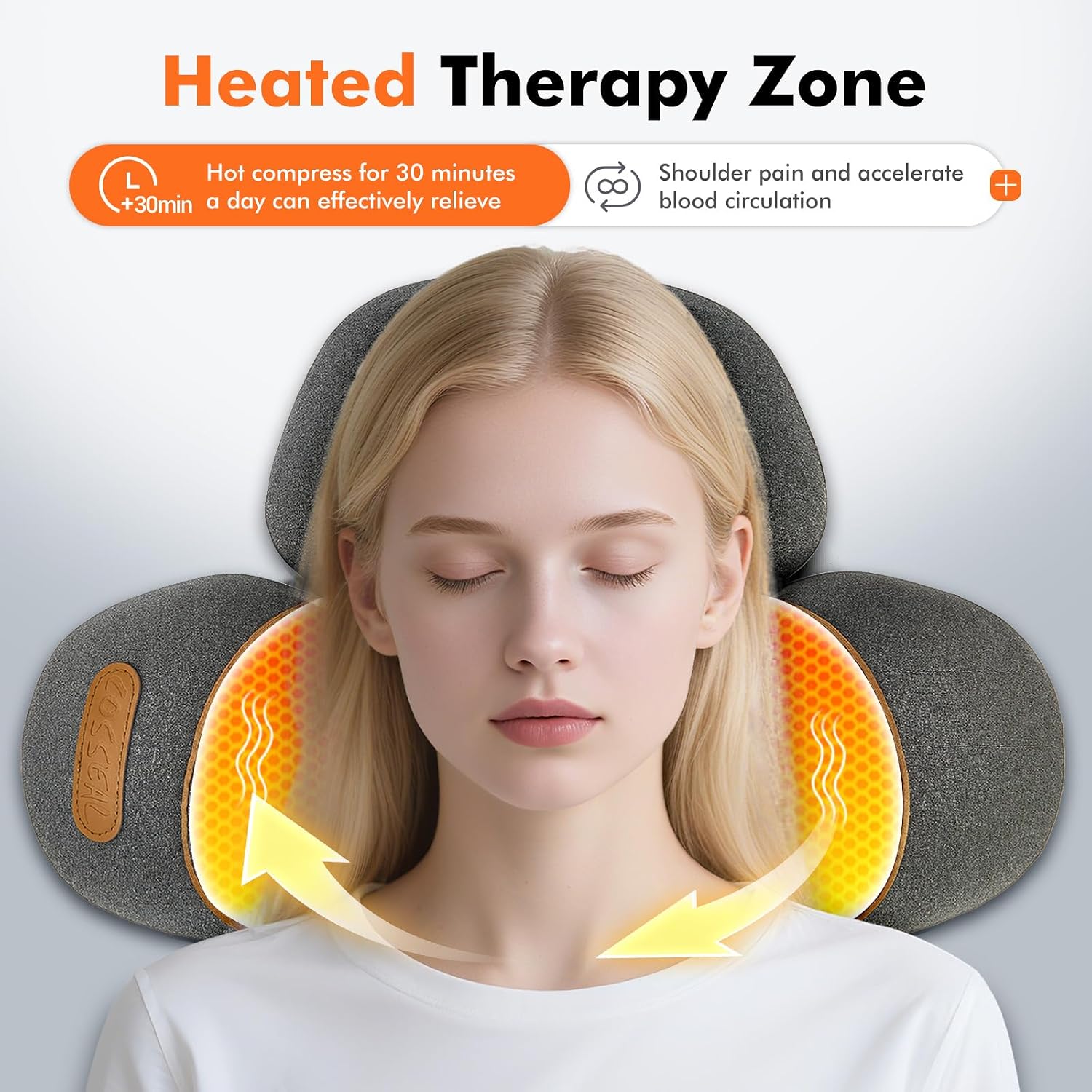 Poduszka do masażu szyi 3 w 1  – Neck Traction Pillow recenzja i cena
