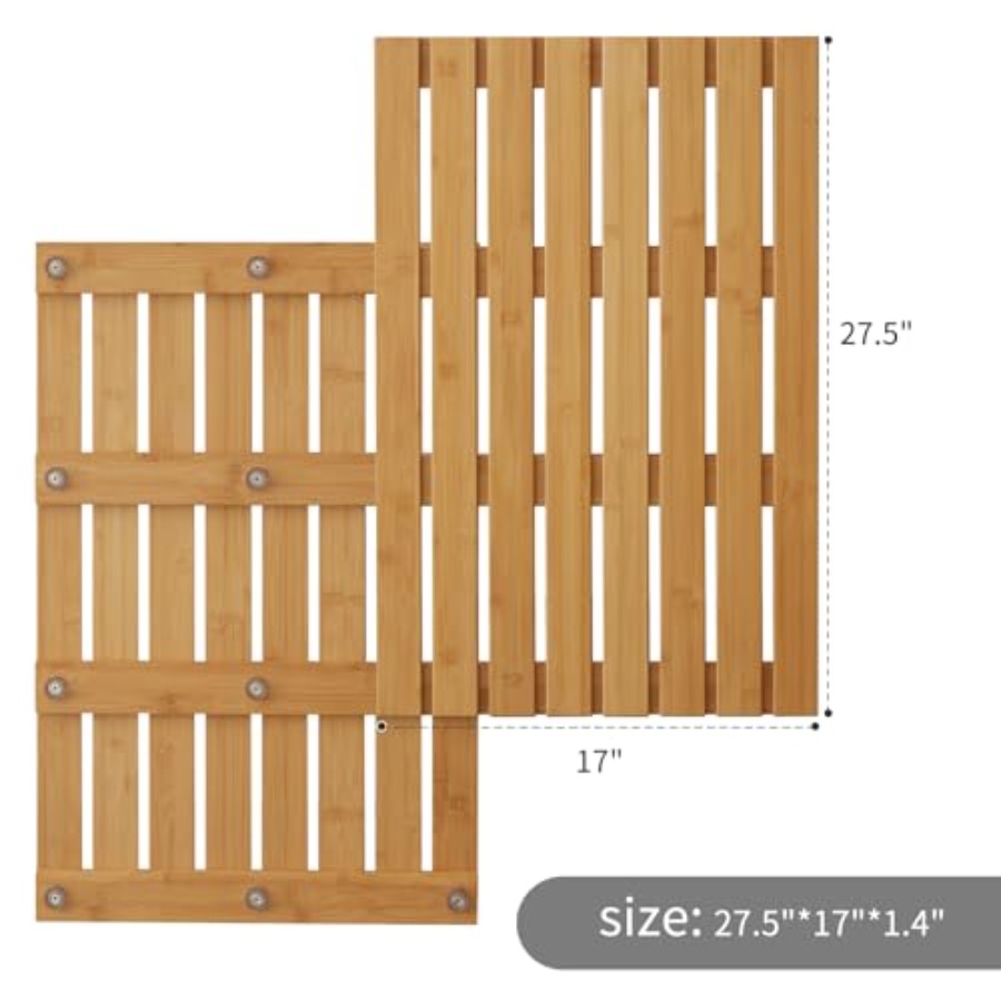 Bambusowa mata do kąpieli z an – Bamboo Bath Mat recenzja i cena