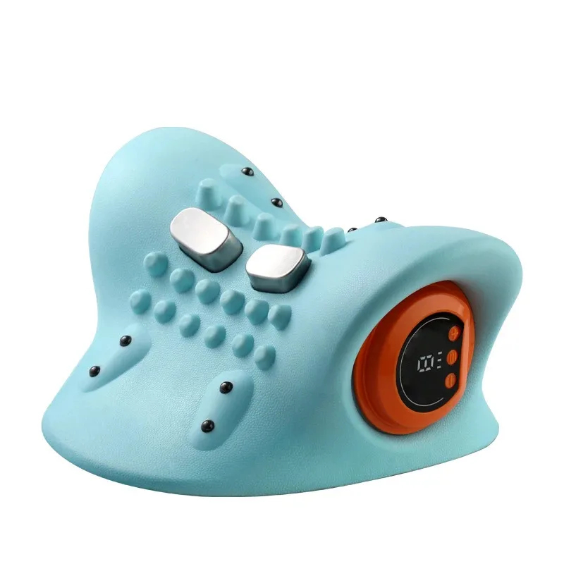 Elektryczny masażer szyi z fun – Neck Traction Pillow recenzja i cena