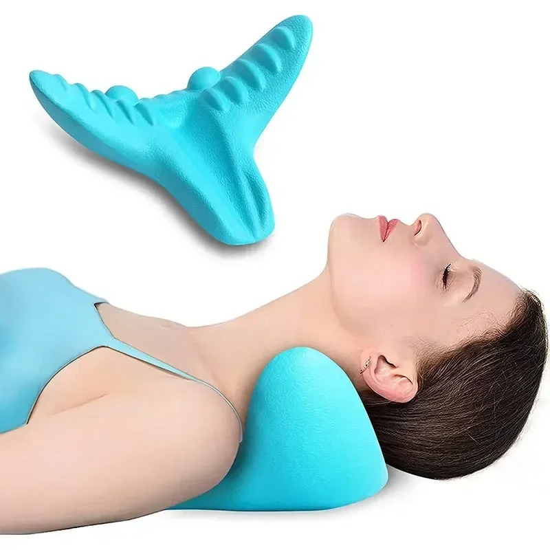 Relaksator szyi i ramion, urzą – Neck Traction Pillow recenzja i cena