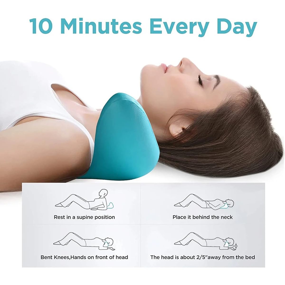 Relaksator szyi i ramion, urzą – Neck Traction Pillow recenzja i cena