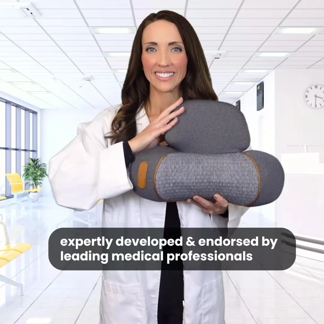 COSSEAL-3-w-1 masażer szyi pod – Neck Traction Pillow recenzja i cena