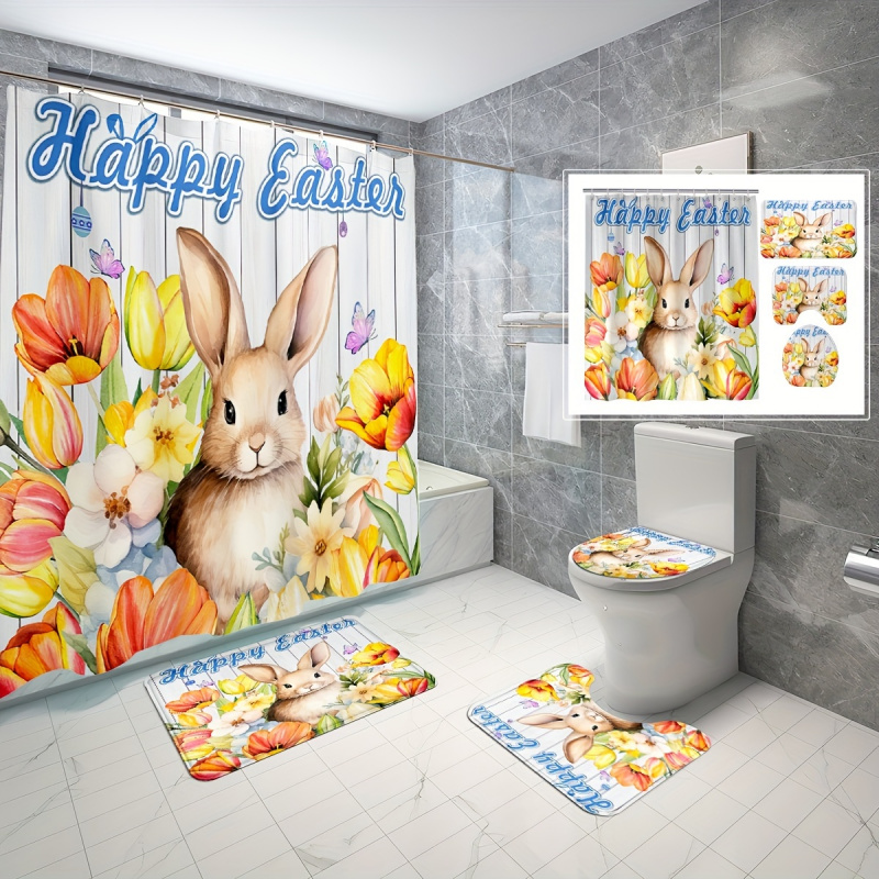 4-częściowy zestaw zasłony pry – Bamboo Bath Mat recenzja i cena