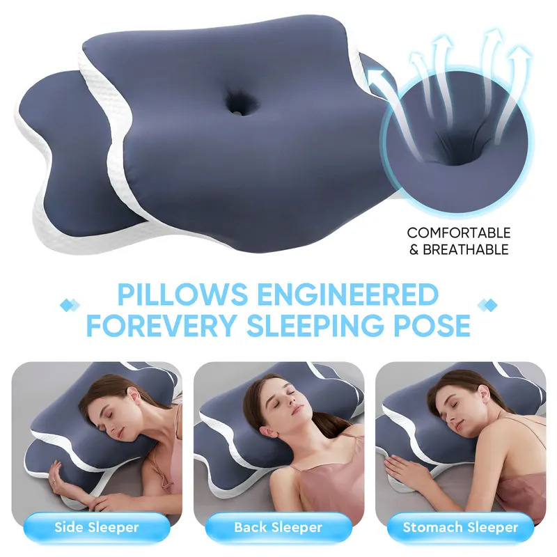 Poduszka z pianki memory, podu – Neck Traction Pillow recenzja i cena