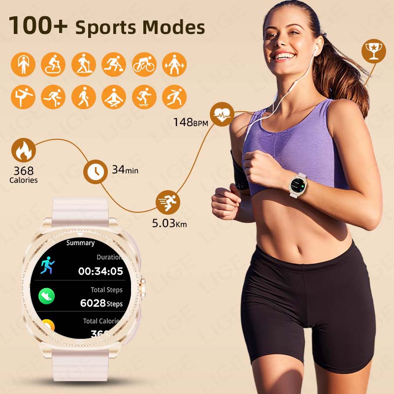 LIGE 2 w 1 Słuchawki TWS Smart – Health Wellness Trends 2026 recenzja i cena