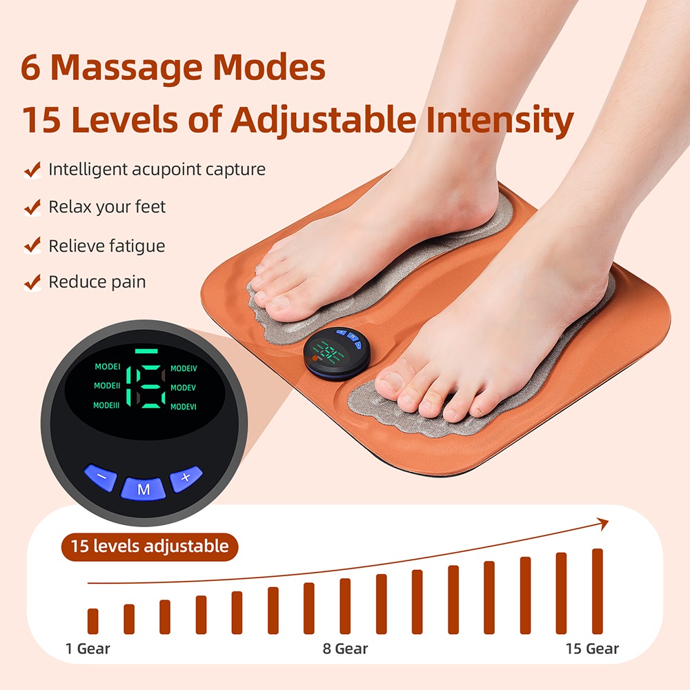 Mata do masażu stóp EMS, elekt – Ems Foot Massager recenzja i cena