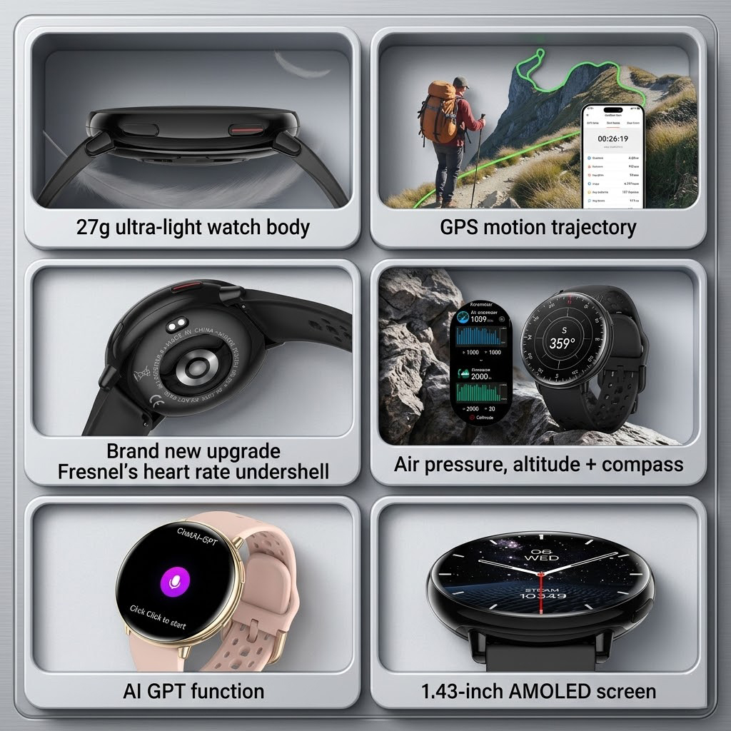 Inteligentny zegarek HD21 z 1, – Health Wellness Trends 2026 recenzja i cena