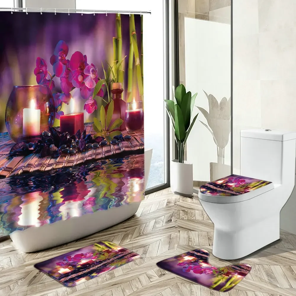 Zasłona prysznicowa Orchidea Z – Bamboo Bath Mat recenzja i cena