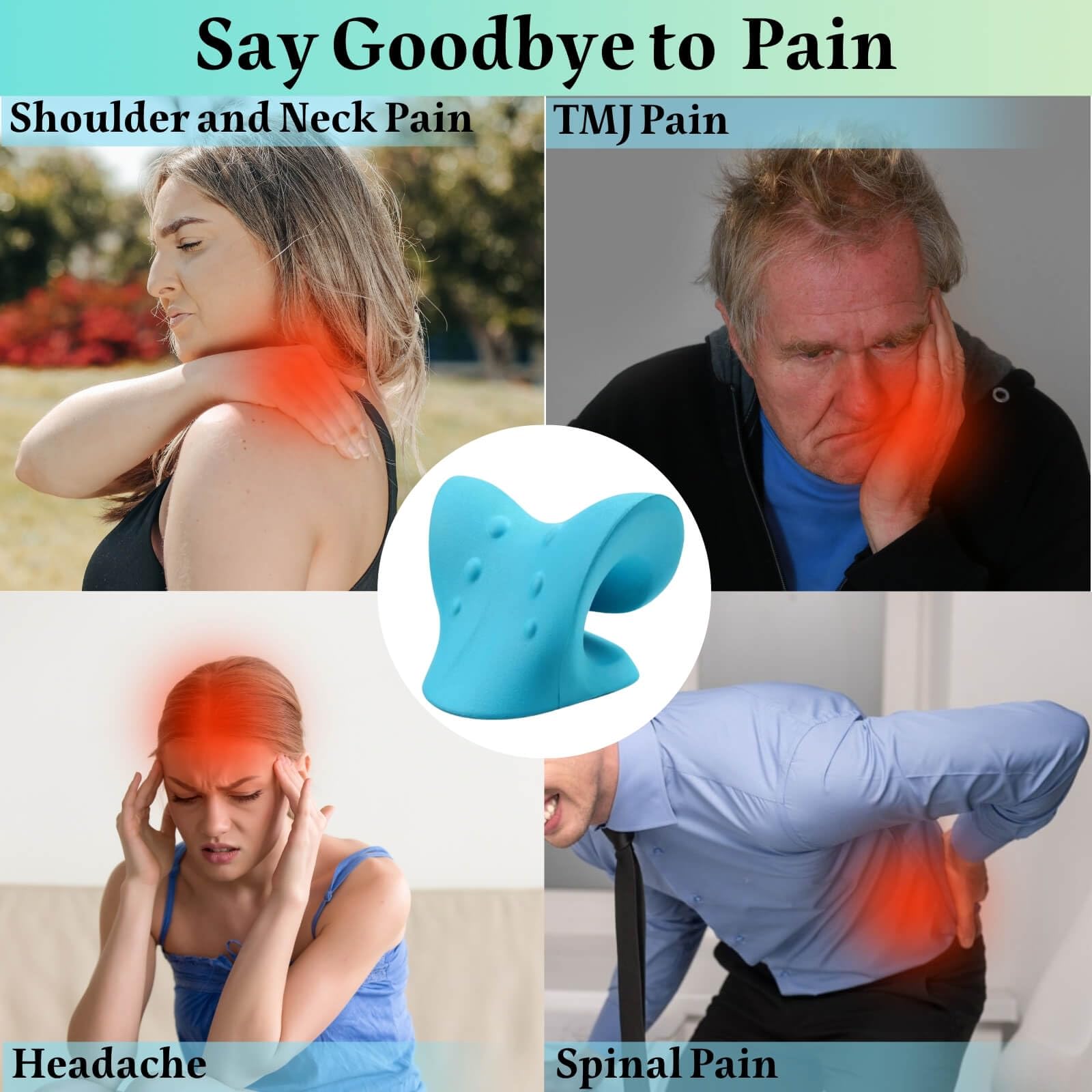 Urządzenie do rozluźniania szy – Neck Traction Pillow recenzja i cena