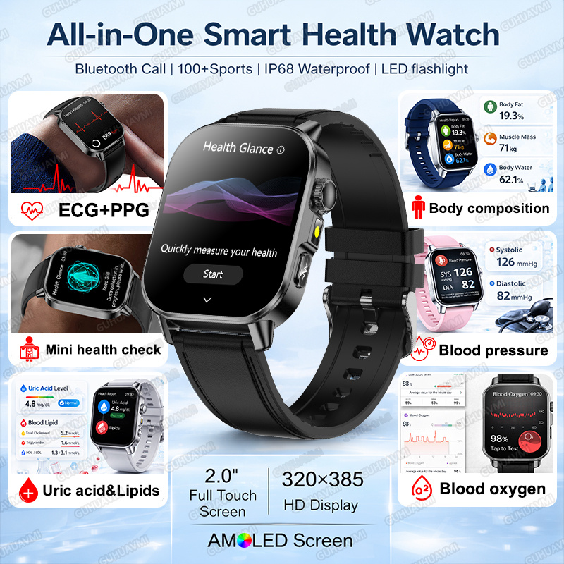 Smartwatch 2026 Ultra AI Welln – Health Wellness Definition recenzja i cena