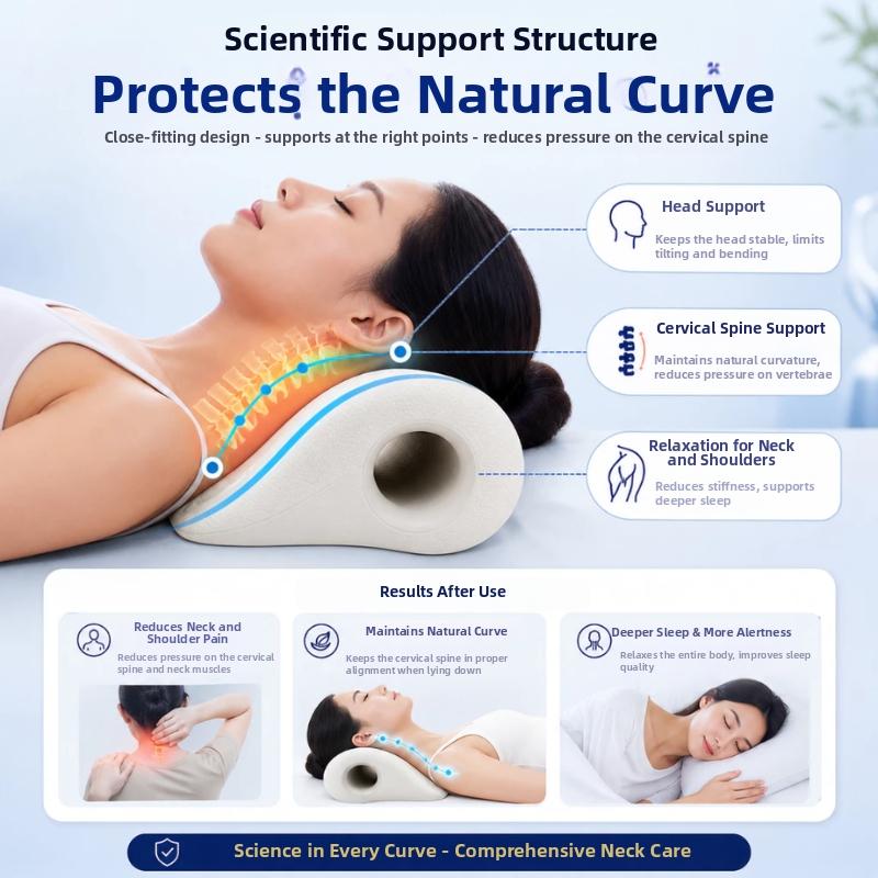 Ergonomiczna poduszka do masaż – Neck Traction Pillow recenzja i cena